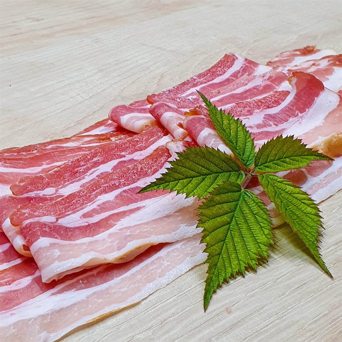 geräucherter magerer Speck