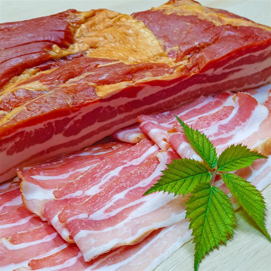 geräucherter magerer Speck