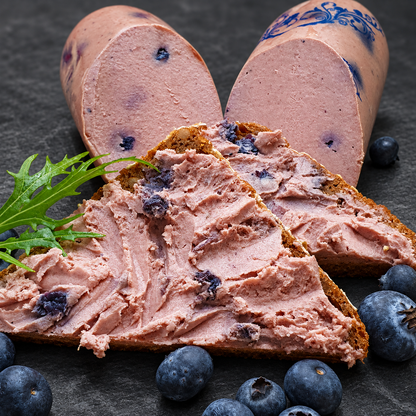 Blaubeerleberwurst