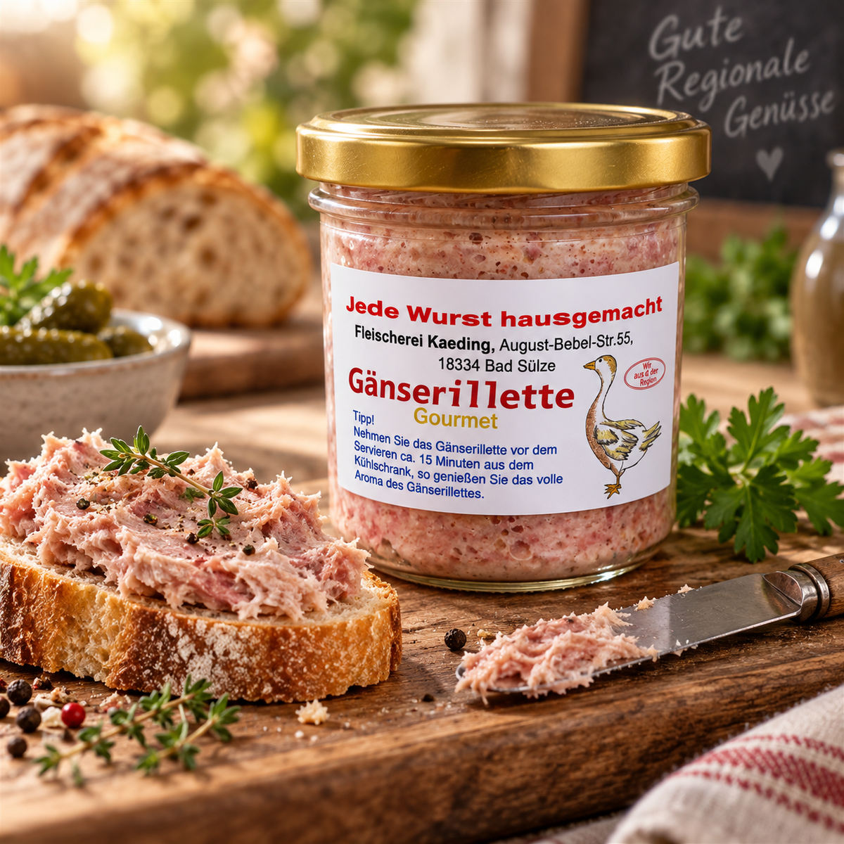 Gänserilette 120g