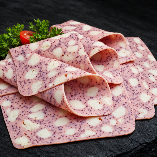 Marzipan-Blaumohn-Pastete