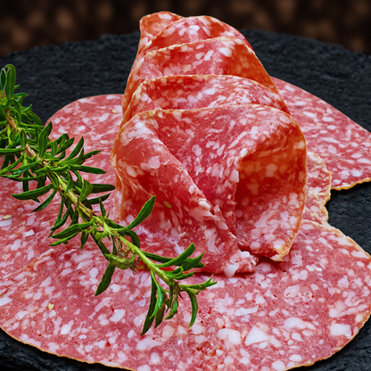 Salami mit Meersalz