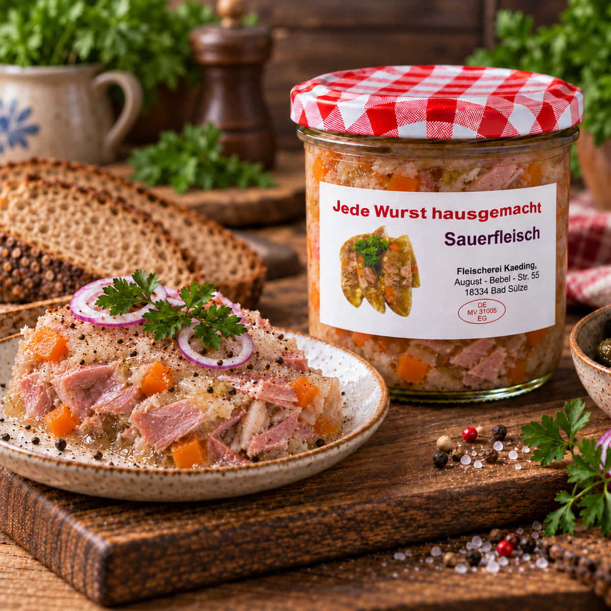 Sauerfleisch im Glas 300g