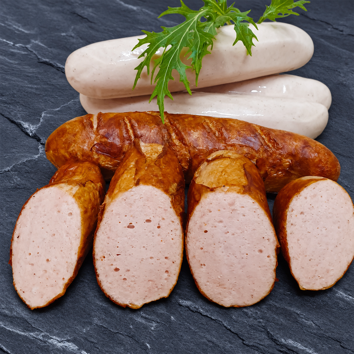Bratwurst fein mit Darm